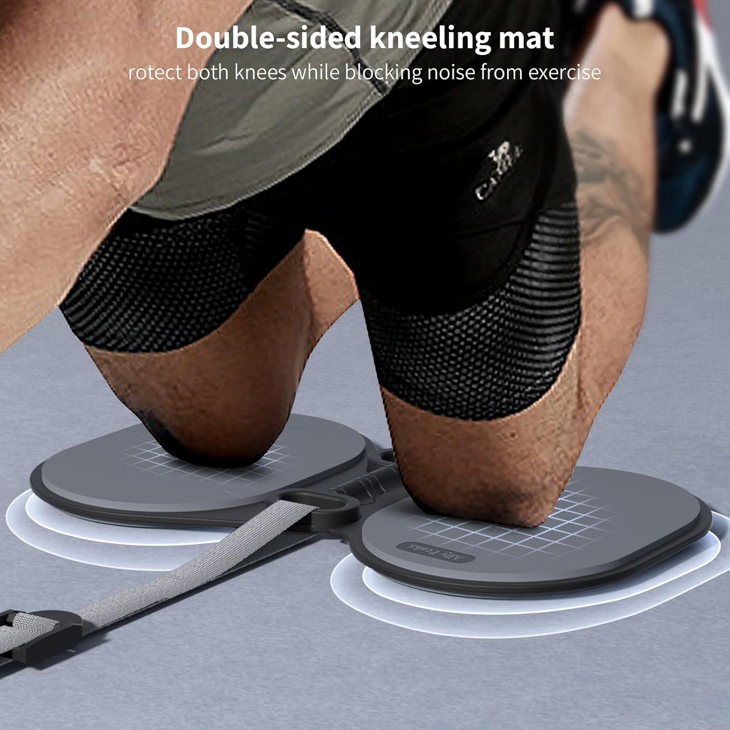 Ally Peaks Ab Roller Wheel Auto Rebound W/ Knee Pad