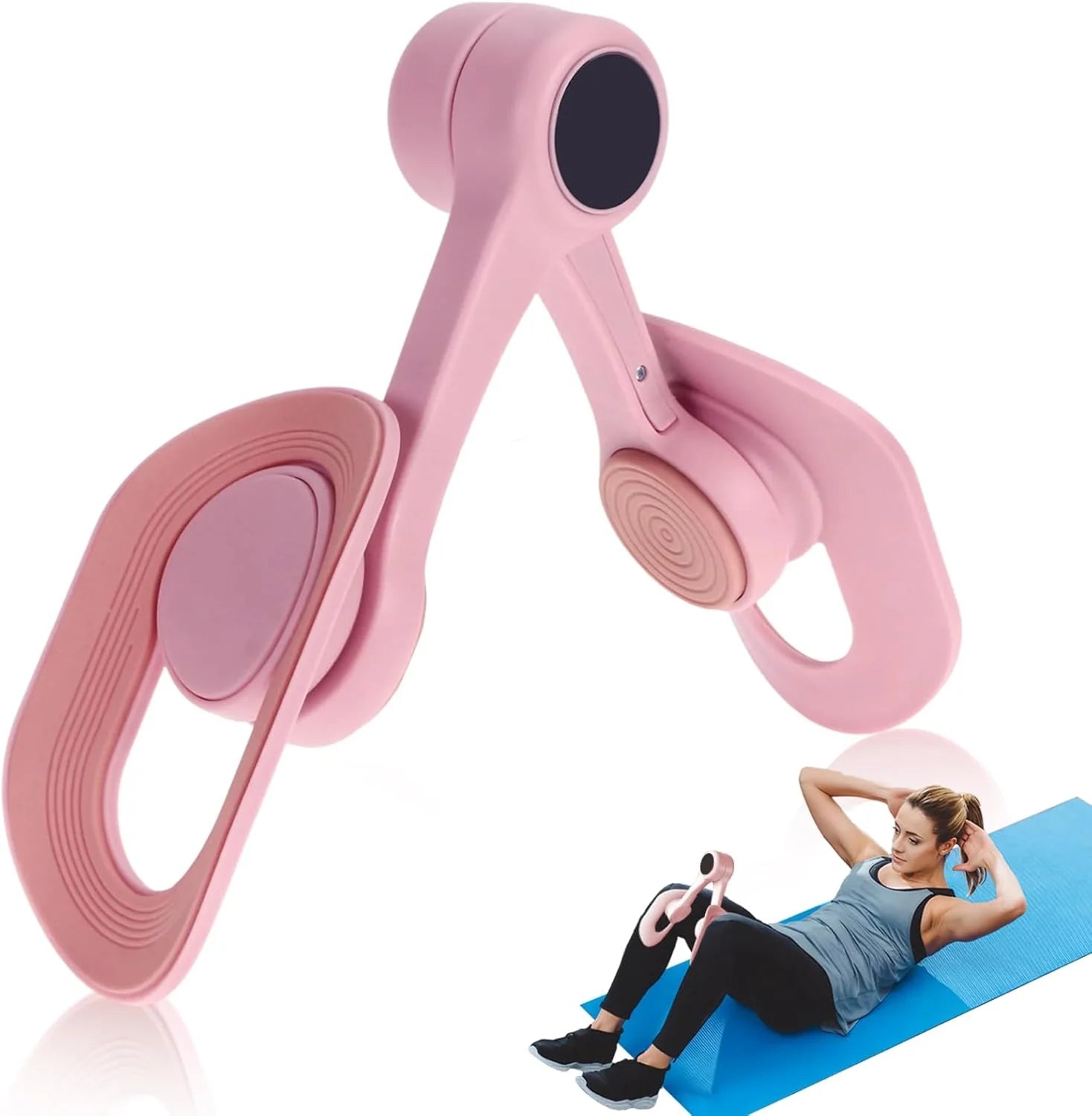 Smart Thigh Master | Adjustable Pelvic Floor Exercise Devices for Women and Men with Auto-Counter Display | Inner Thigh Exerciser for Women, Kegel Trainer for Butt, Arm & Leg Workouts