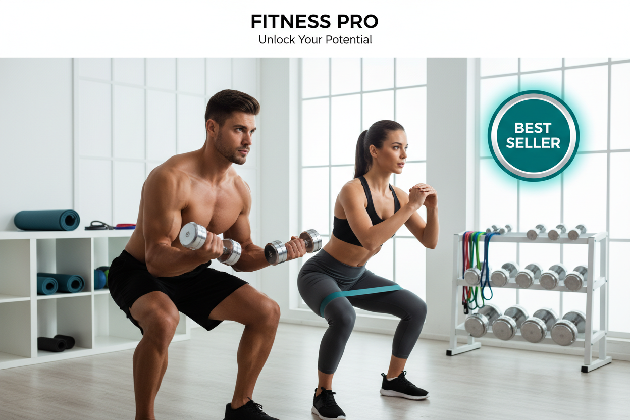 Fitness E-Commerce Banner
